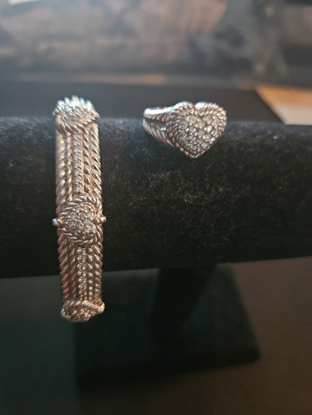 Judith Ripka Bracelet and Ring